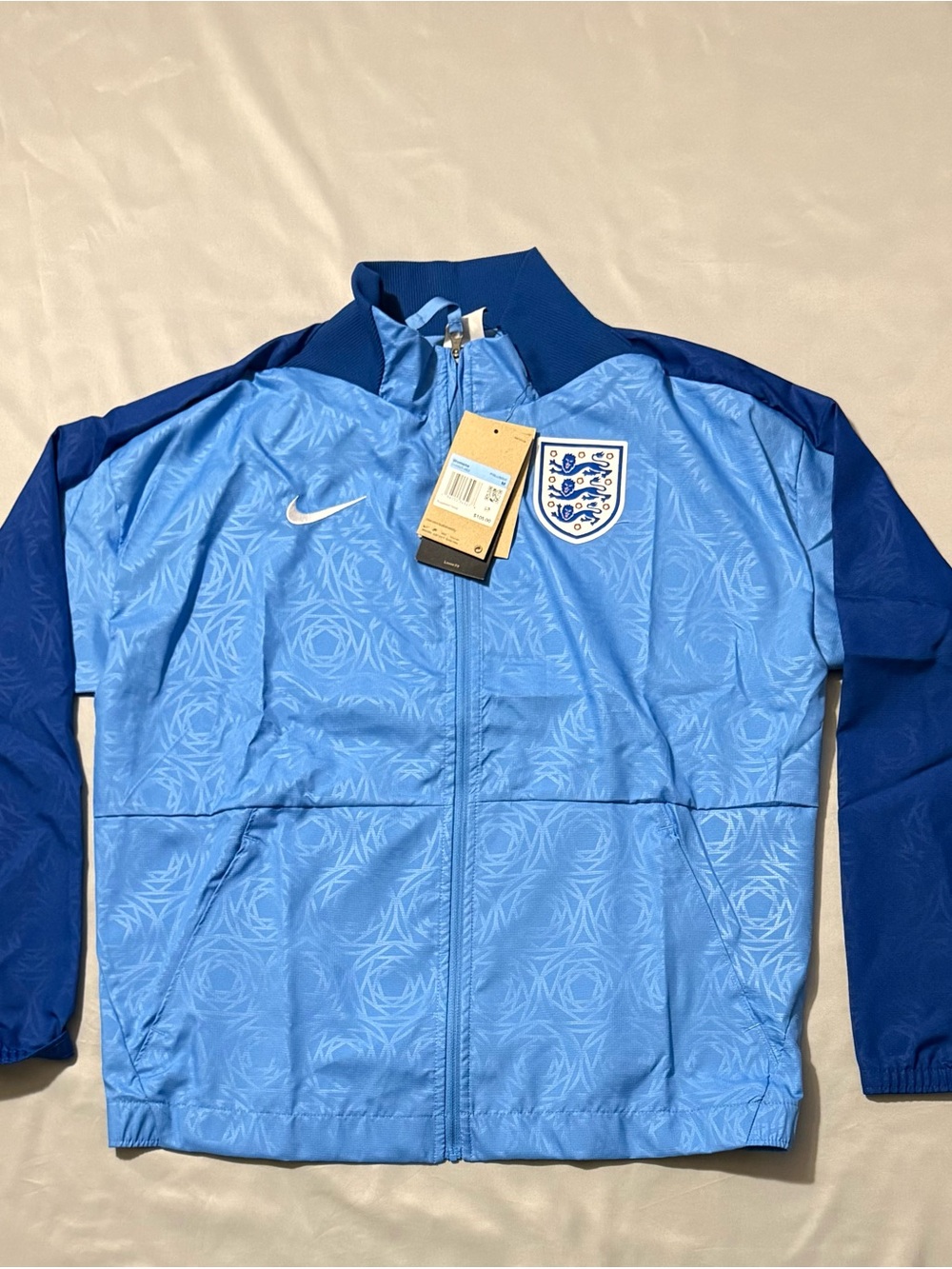 Nike England Light Blue Track Jacket - Picture 2 of 9